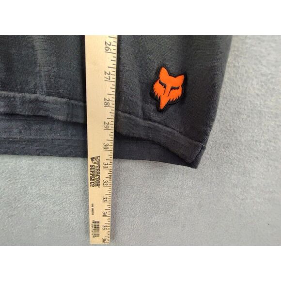 Fox Racing Womens Sweater Extra Large Gray Spellout 100% Merino Wool Base Flaw - Picture 10 of 14